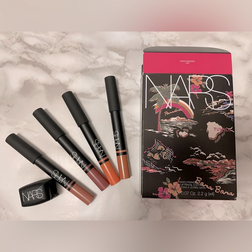 Nars Naked Paradise Satin Lip Pencil Coffret Set